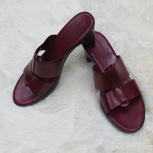 Anne Klein iFlex Valonia Red Sandals/Heels 7M